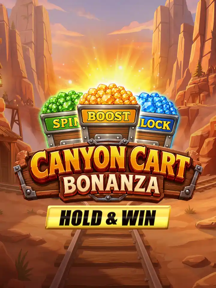 Canyon Cart Bonanza: Hold & Win